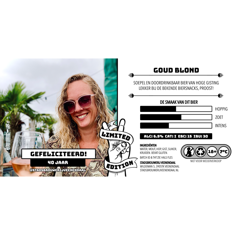 Persoonlijke cadeauverpakking 3 bieren