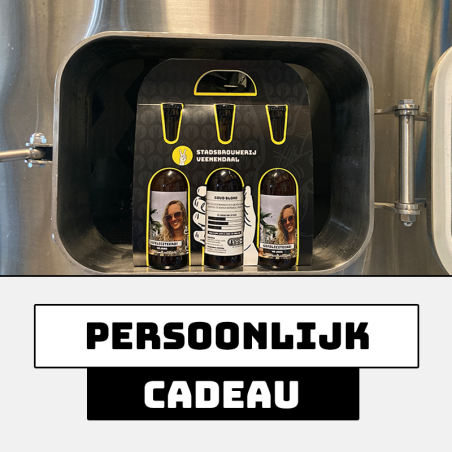 Persoonlijke cadeauverpakking 3 bieren