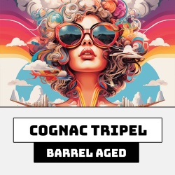 Cognac barrel aged Tripel -...