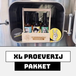 XL proeverij in houten 6-pack